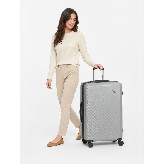 Check.In Paradise 2.0 4 wielen Trolley L 78 cm met uitbreidingsplooi