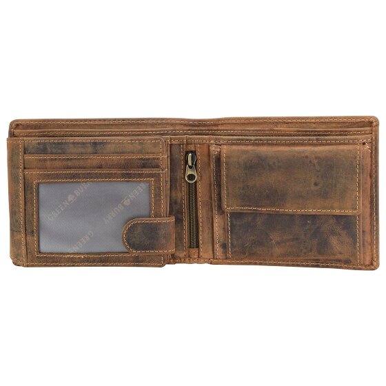 Greenburry Vintage portemonnee leer 12,5 cm