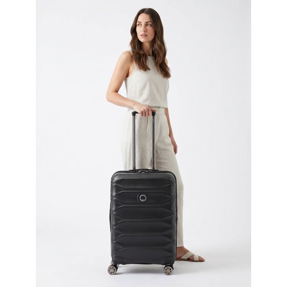 Delsey Paris Meteor 4 wielen Trolley 68 cm met uitbreidingsplooi