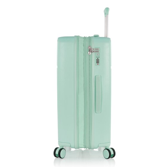 Heys Pastel 4 wielen Trolley M 66 cm met uitbreidingsplooi