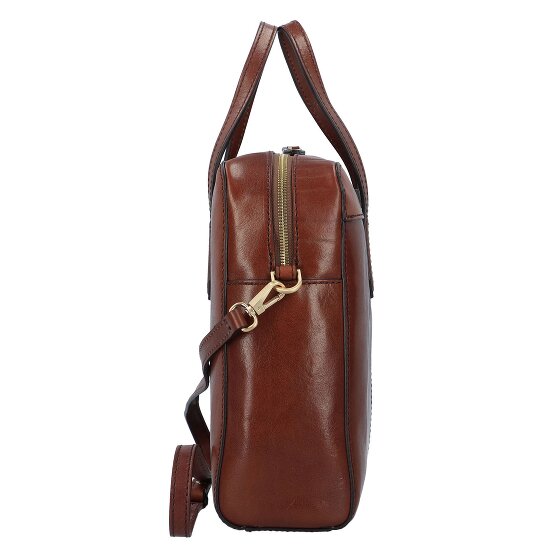 The Bridge Gloria Koffer Leer 36 cm Laptop compartiment