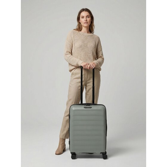 d&n Toronto 4 wielen Trolley M 65 cm met uitbreidingsplooi