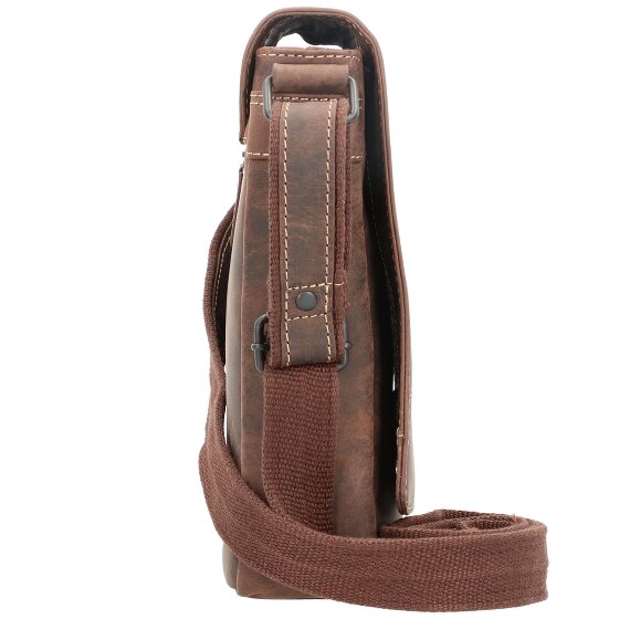 Jack Kinsky Baltimore 3 Schoudertas Leer 19 cm