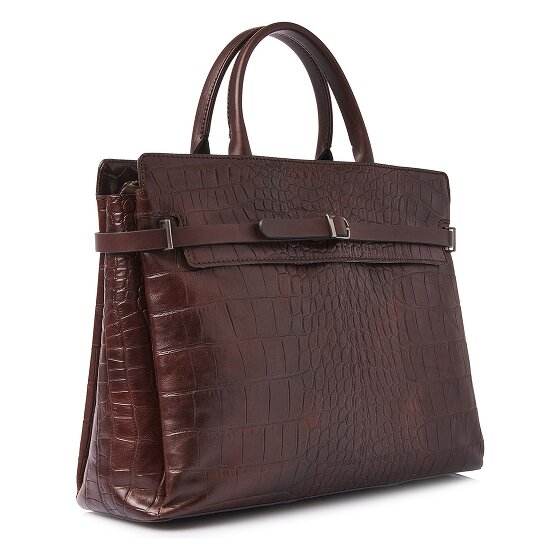 Castelijn & Beerens Kaat Koffer RFID-bescherming Leer 39 cm Laptop compartiment