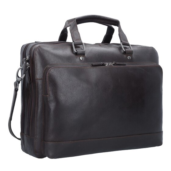 Leonhard Heyden Dakota Aktetas Leer 40 cm Laptopcompartiment