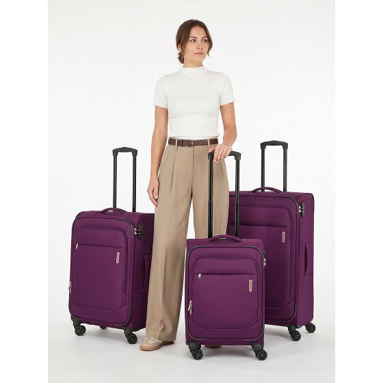 Travelite Priego 4 wielen Kofferset 3-delig