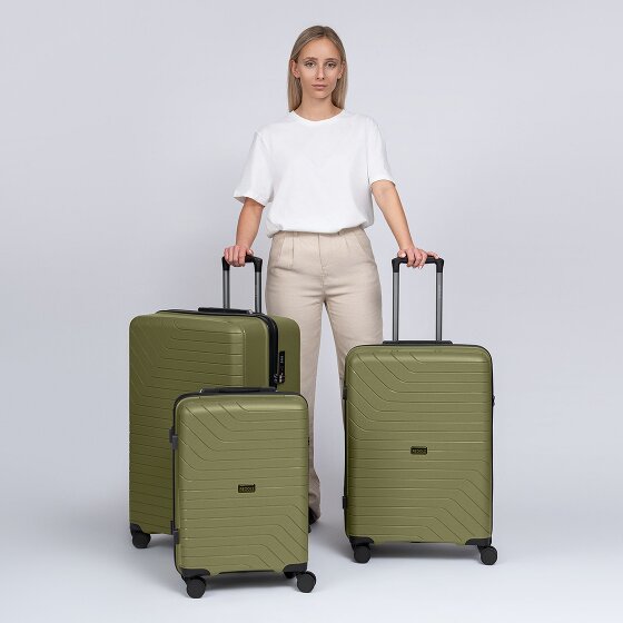 Redolz Essentials 05 3-SET 4 wielen Kofferset 3-delig