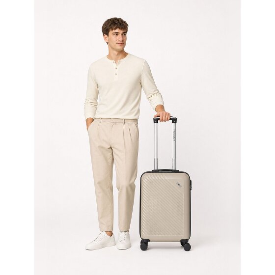 Check.In Paradise 2.0 4 wielen Cabinewagen S 55 cm met uitbreidingsplooi