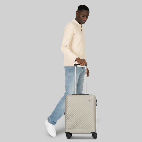Check.In Paradise 2.0 4 wielen Cabinewagen S 58 cm met uitbreidingsplooi