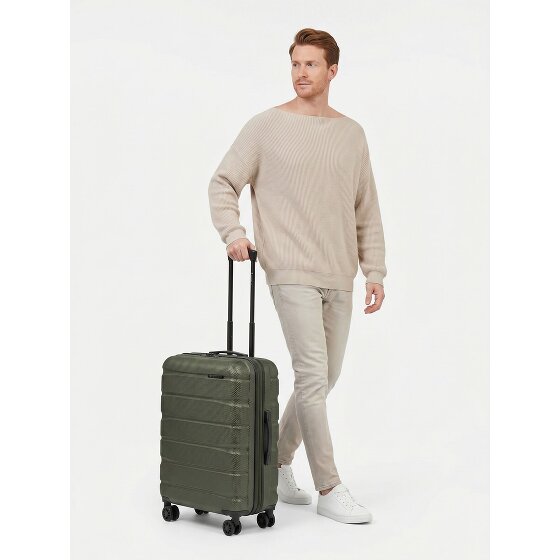 Franky Munich 4.0 4 wielen Cabinewagen S 53 cm met uitbreidingsplooi