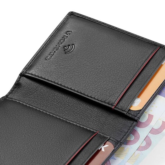 Roncato Detroit Portemonnee RFID-bescherming Leer 8 cm