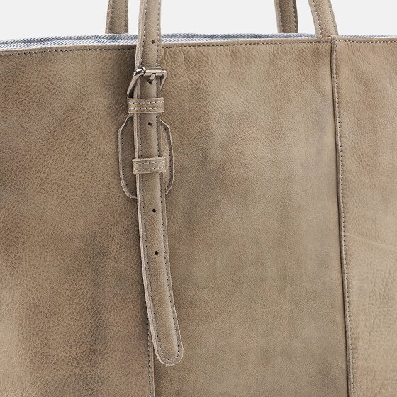 FredsBruder Omkeerbare leren shopper 37 cm