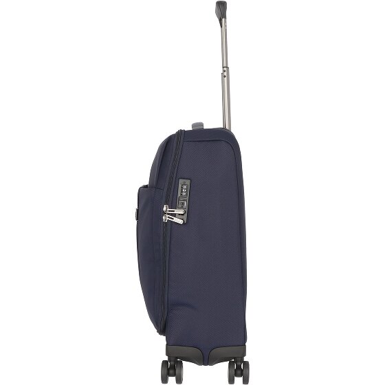 Piquadro Korte 4-wielige cabinewagen 55 cm