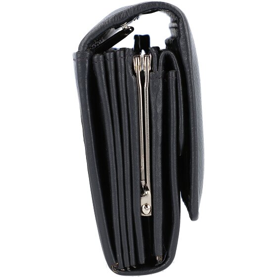 Mika Leren portemonnee 17 cm