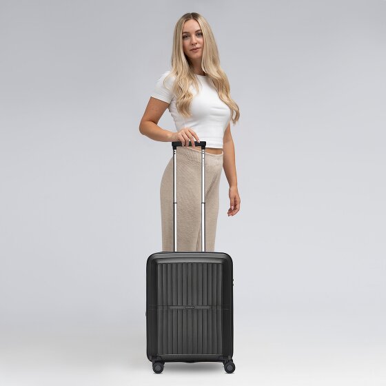 Pactastic Collection 01 4 wielen Cabinewagen S 55 cm met uitbreidingsplooi