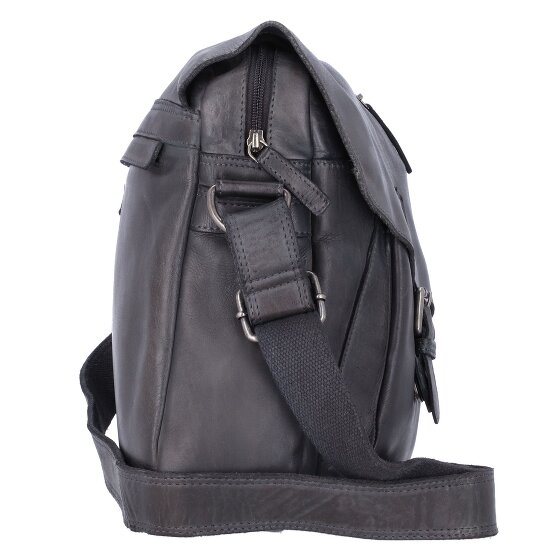 Greenburry GBVT Messenger Leder 38 cm Laptopcompartiment