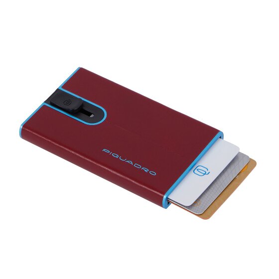 Piquadro Black Square Kredietkaart etui RFID-bescherming Leer 6 cm