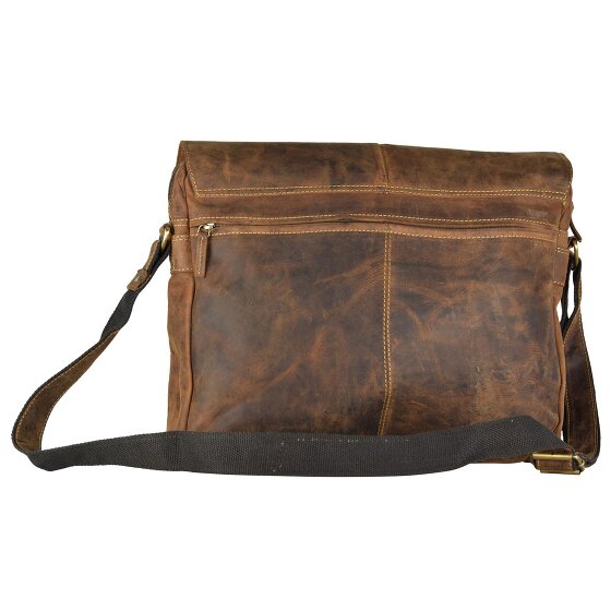 Greenburry Vintage Revolver Tas Schoudertas Leder 40 cm