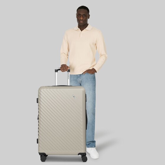 Check.In Paradise 2.0 4 wielen Trolley L 78 cm met uitbreidingsplooi