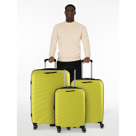 Benzi 5808 4 wielen Kofferset 3-delig met uitbreidingsplooi