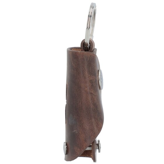 Greenburry Vintage Sleutelhanger Leer 7 cm