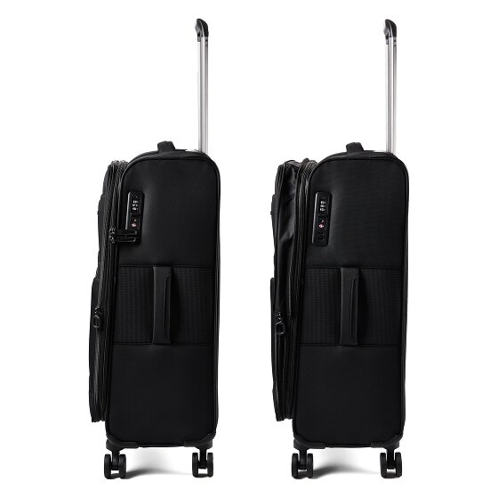 Cocoono Mauritius 4 wielen Trolley M 70 cm met uitbreidingsplooi