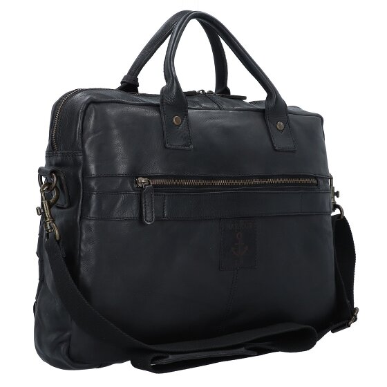 Harbour 2nd Urban Poets Koffer Leer 40 cm Laptop compartiment