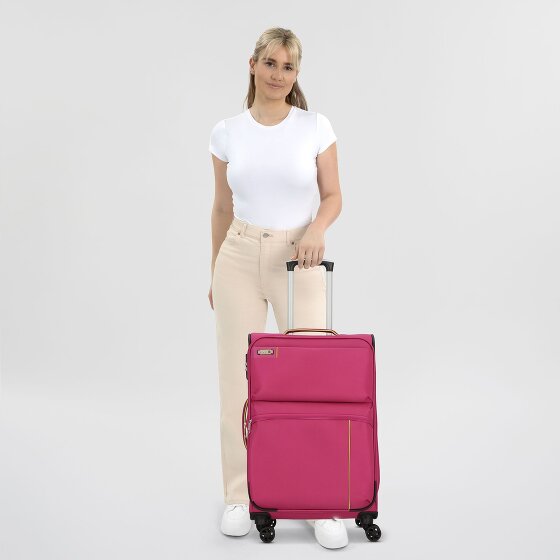 d&n Travel Line 6704 4-wielige trolley 65 cm