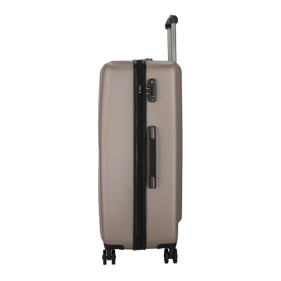 bugatti Lima 2.0 4-wielige trolley 75 cm met dubbele wielen