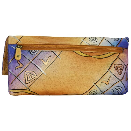 Greenland Nature Art+Craft clutch tasje I leer 30 cm