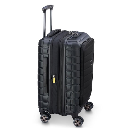 Delsey Paris Shadow 5.0 4-wiel cabine trolley 55 cm laptopvak met uitbreidingsplooi