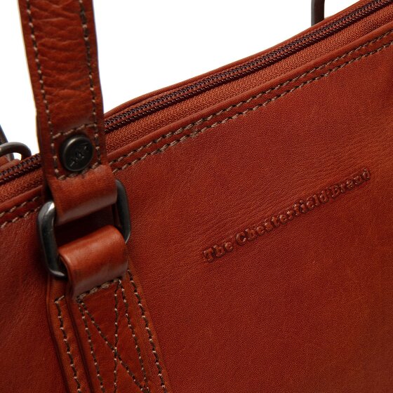 The Chesterfield Brand Novum Koffer Leer 35 cm Laptop compartiment