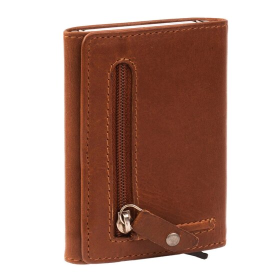 The Chesterfield Brand Wax Pull Up Kredietkaart etui RFID-bescherming Leer 7 cm
