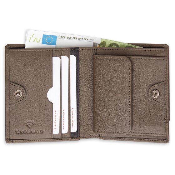 Roncato Alaska Portemonnee RFID-bescherming Leer 9 cm