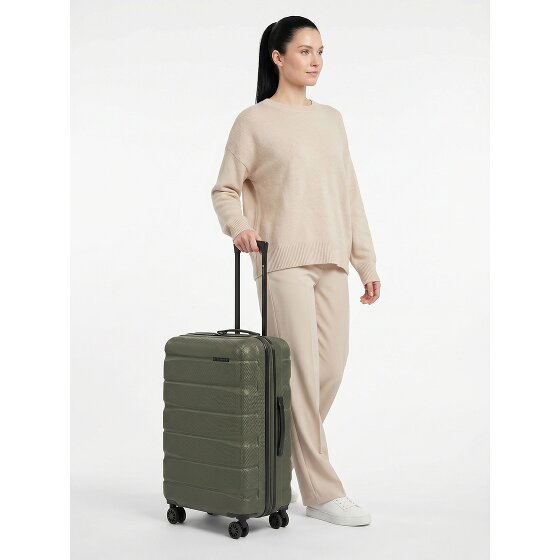 Franky Munich 4.0 4 wielen Trolley M 66 cm met uitbreidingsplooi
