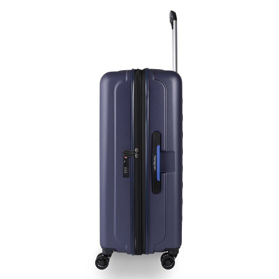 Hedgren Comby Grip L Exp 4 wielen Trolley L 74 cm met uitbreidingsplooi
