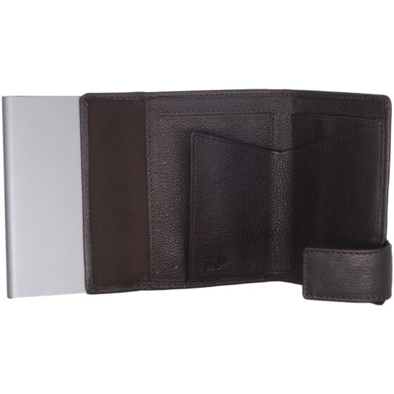 SecWal SecWal 1 Creditcard etui Portemonnee RFID Leer 9 cm
