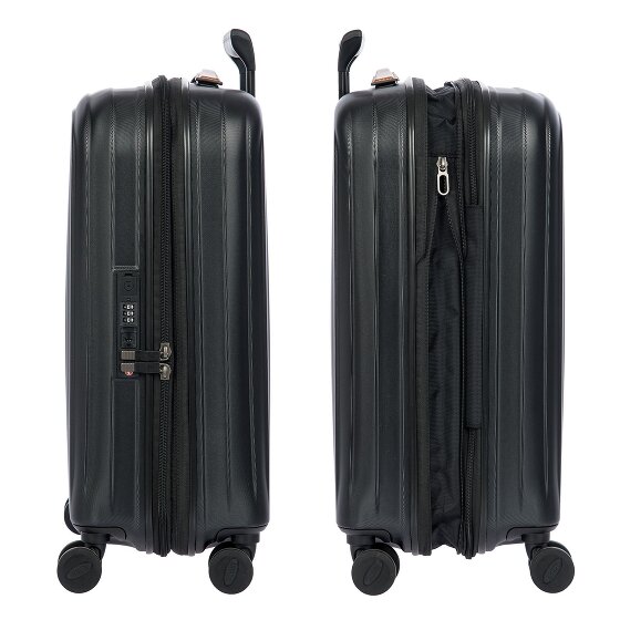 Bric's Taormina 4 wielen Trolley S 57 cm met uitbreidingsplooi