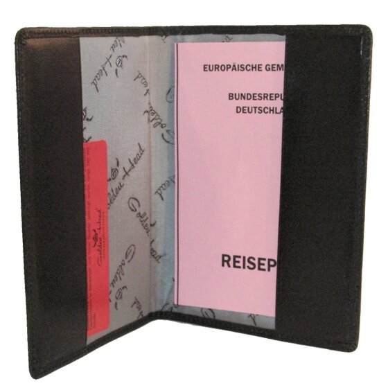 Golden Head Colorado Paspoortkoffer RFID Leer 10 cm