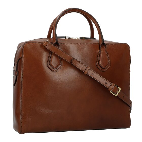 The Bridge Costanza Koffer Leer 36 cm Laptop compartiment