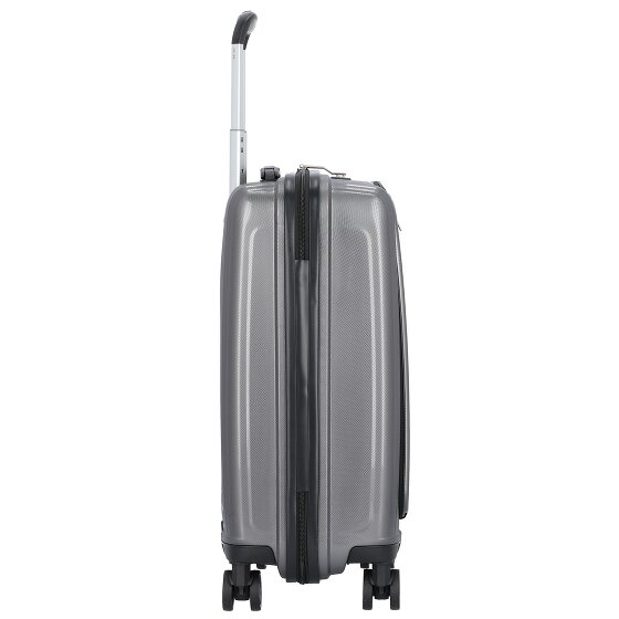 Cocoono Zurich 4-wielige handbagagetrolley 55 cm Laptopvak