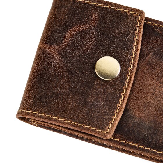 Greenburry Vintage Kredietkaart etui RFID-bescherming Leer 7 cm