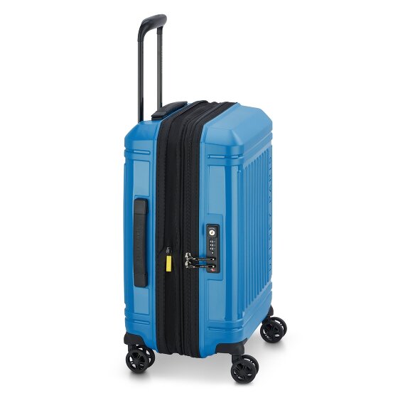 Delsey Paris Lutece Se 4 wielen Cabinewagen 55 cm met uitbreidingsplooi