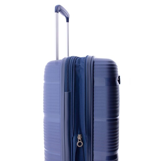 Gladiator 0800 4 wielen Trolley 55 cm met uitbreidingsplooi