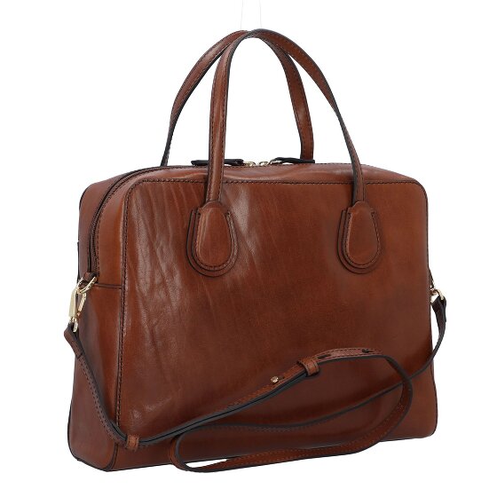 The Bridge Elettra Koffer Leer 36.5 cm Laptop compartiment