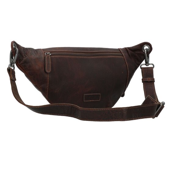Jack Kinsky Porto Fanny pack Leer 30 cm Jack Kinsky Porto Fanny pack Leer 30 cm
