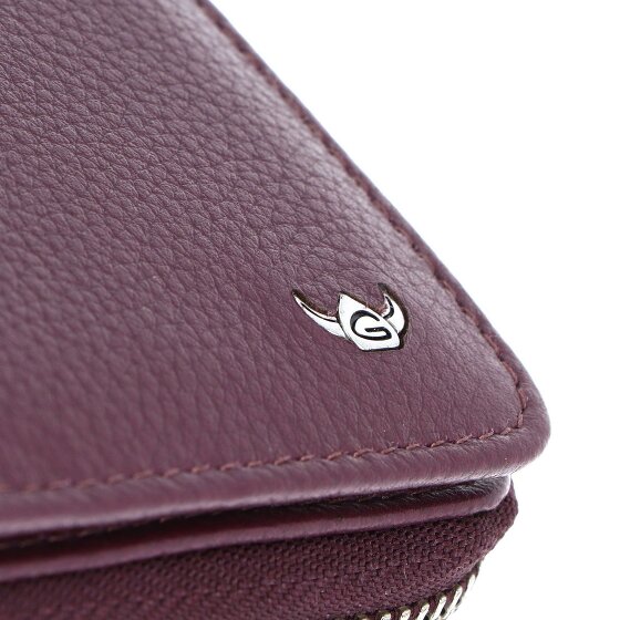 Golden Head Madrid Portemonnee RFID-bescherming Leder 11.5 cm