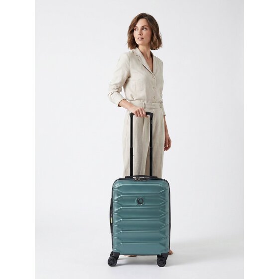Delsey Paris Meteor 4 wielen Cabinewagen 55 cm met uitbreidingsplooi