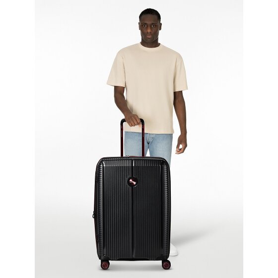 Polestream Paris 4 wielen Trolley 69 cm met uitbreidingsplooi