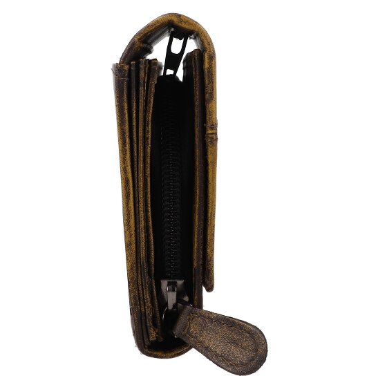 Greenburry Destressed Portemonnee RFID-bescherming Leer 18.5 cm